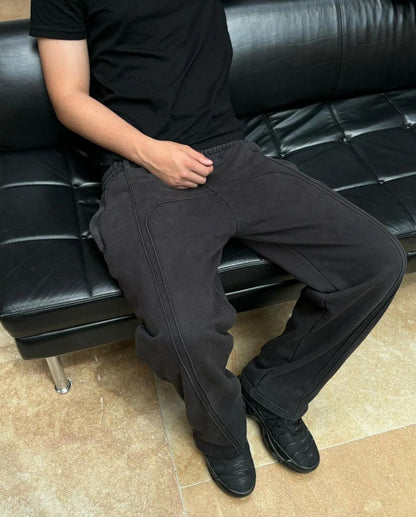 Men's Elastic Waist Sweatpants with Drawstring (Pack of 2) Track Pant