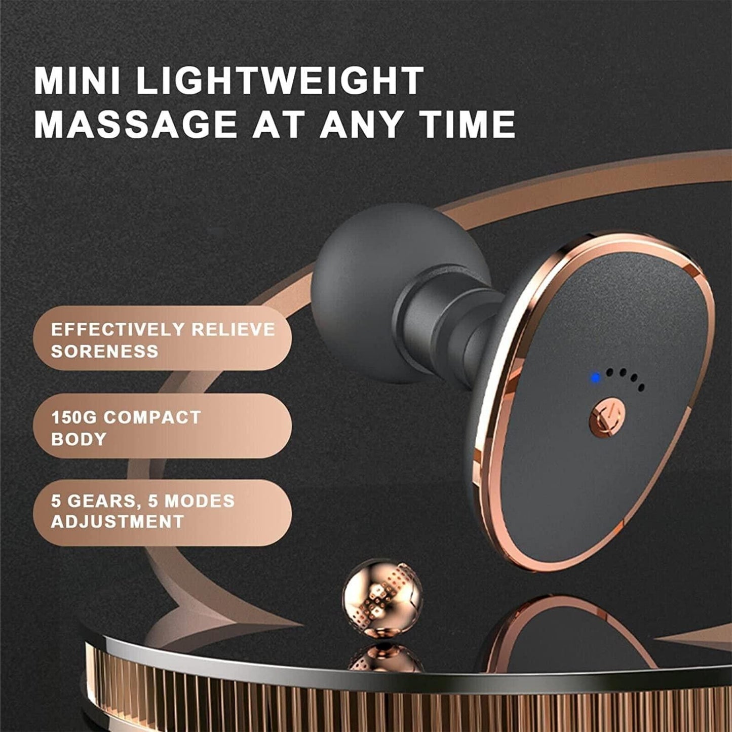 Mini Portable Body Massager
