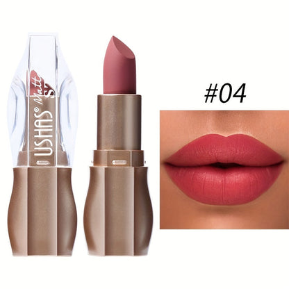 Kissable Colors: 12 Matte Long-Lasting Lipsticks-6