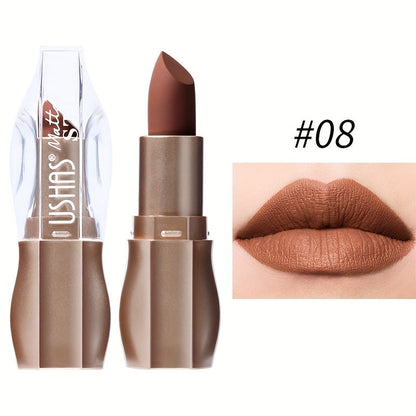 Kissable Colors: 12 Matte Long-Lasting Lipsticks-10